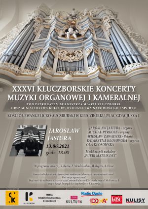 Inauguracja XXXVI Kluczborskich Koncertów Muzyki Organowej i Kameralnej
