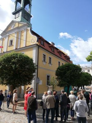 Otwarcie szlaku miejskiego po zabytkach Kluczborka