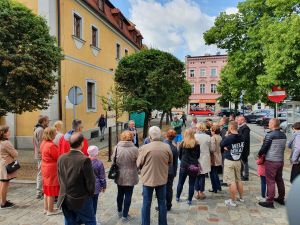 Otwarcie szlaku miejskiego po zabytkach Kluczborka