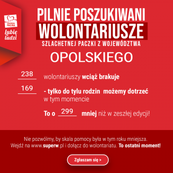 Szlachetna Paczka plakat informacyjny