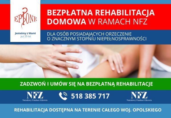 BEZPŁATNA REHABILITACJA DOMOWA