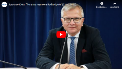 Burmistrz Kluczborka Jarosław Kielar gościem porannej...