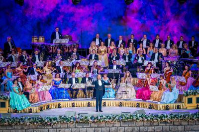 plakat retransmisja najnowszego koncertu Andre Rieu