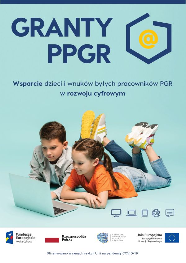 Plakat granty PGR