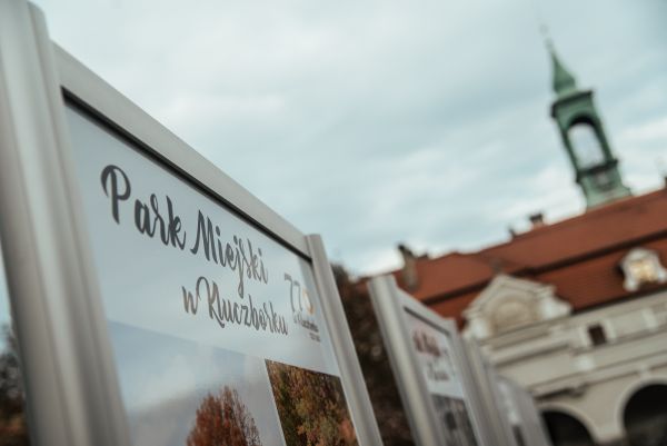 Otwarcie wystawy Park Miejski w Kluczborku