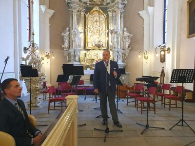 Koncert organowy w kościele ewangelickim pw. Zbawiciela w Kluczborku połączony z prezentacją  historii 770 lat Kluczborka
