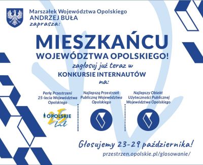 Plakat Najlepsza Przestrzeń Publiczna 2023