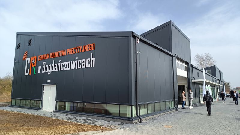 otwarcie hali dydaktycznej Centrum Rolnictwa Precyzyjnego w Bogdańczowicach