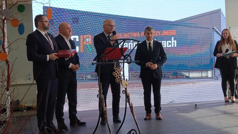 otwarcie hali dydaktycznej Centrum Rolnictwa Precyzyjnego w Bogdańczowicach