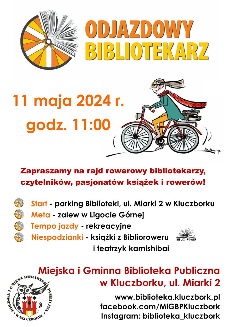 rajd odjazdowy bibliotekarz