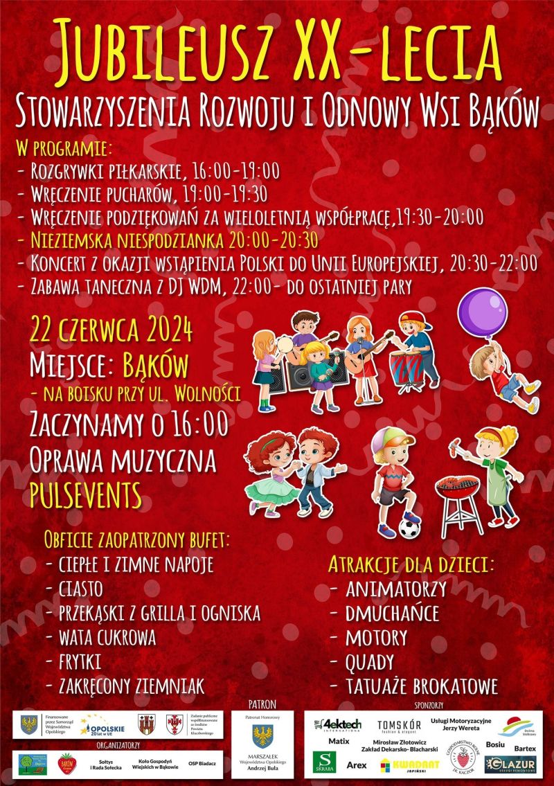 XX lecie Stowarzyszenie Bąków