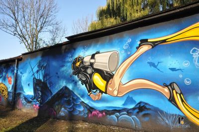 Wodny mural