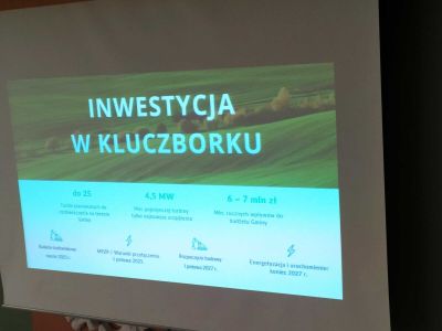 Otwarte spotkanie w sprawie miejscowego planu zagospodarowania przestrzennego pod lokalizację elektrowni wiatrowych