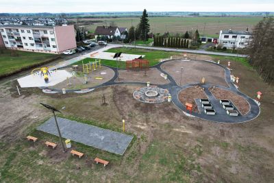 Projekt "Kształtowanie Przestrzeni Publicznej na Obszarach Wiejskich w Gminie Kluczbork"
