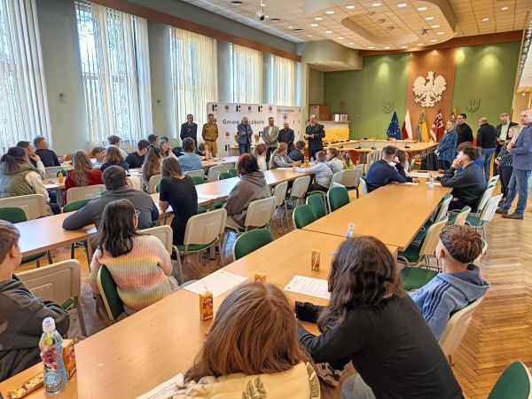 Eliminacje gminne Ogólnopolskiego Turnieju Wiedzy Pożarniczej „Młodzież Zapobiega Pożarom”