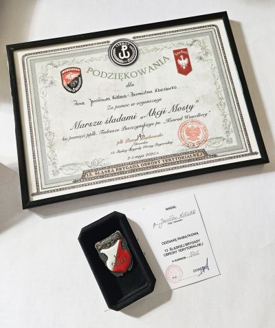 Patriotyczny marsz „Mosty” zakończony w Smardach Górnych