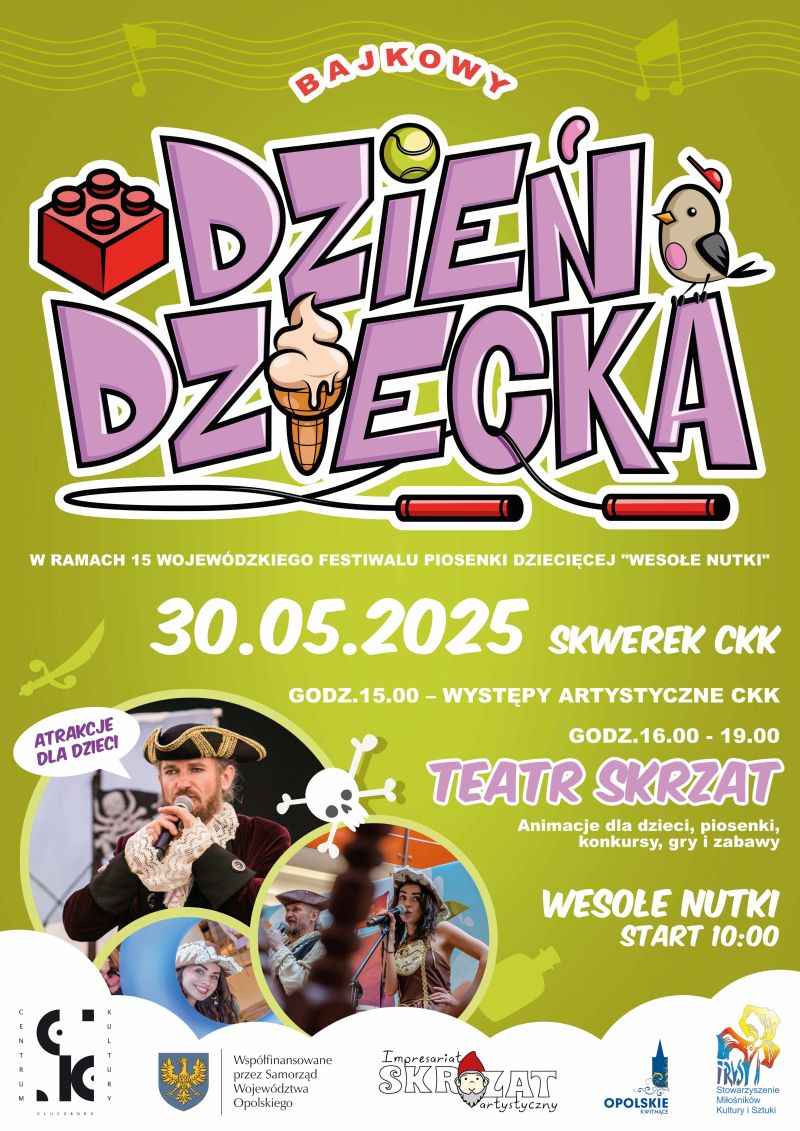 Plakat Bajkowy Dzień Dziecka