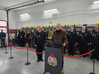 Nowy samochód ratowniczo-gaśniczy dla OSP Bogacica