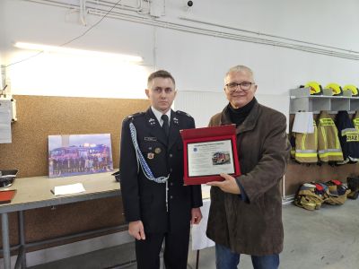 Nowy samochód ratowniczo-gaśniczy dla OSP Bogacica