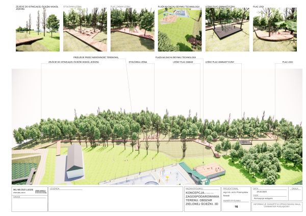 wizualizacje basenu w Bąkowie oraz podpisanie umowy o pożyczkę