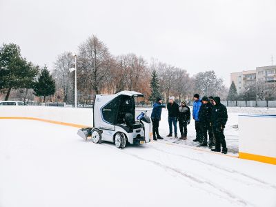 Lodowisko w Kluczborku