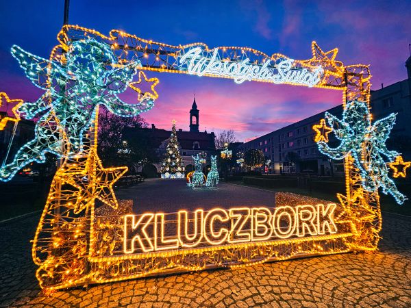 ozdoby świąteczne w Kluczborku