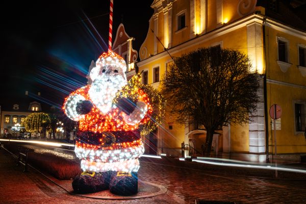 ozdoby świąteczne w Kluczborku