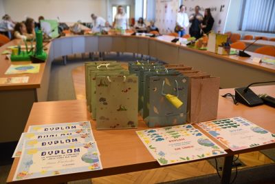 Wręczenie nagród w konkursie plastycznym