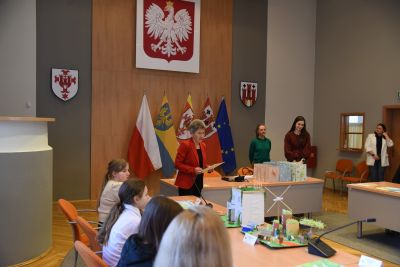 Wręczenie nagród w konkursie plastycznym