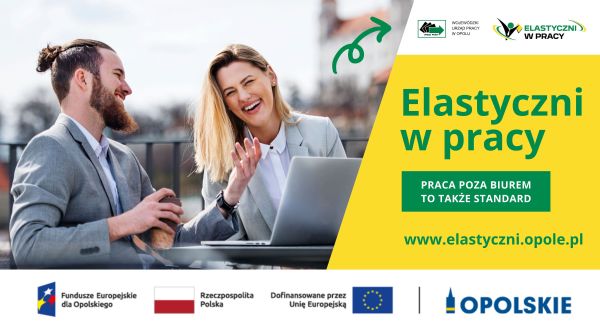 plakat elastyczni w pracy