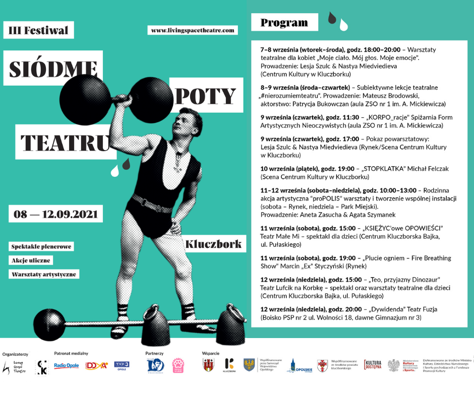 Program III Festiwalu Siódme Poty Teatru 9-13 września