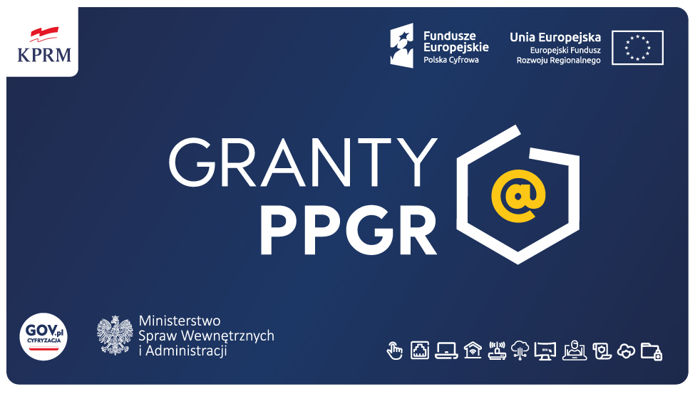 Cyfrowa Gmina - Wsparcie dzieci z rodzin pegeerowskich w rozwoju cyfrowym „Granty PPGR”