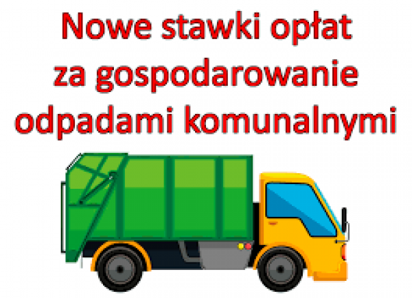 Nowe stawki za gospodarowanie odpadami komunalnymi od 1 lipca 2022r.