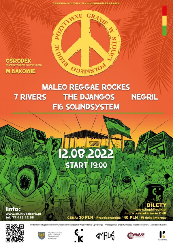 NADCIĄGA POZYTYWNE GRANIE W STOLICY POLSKIEGO REGGAE!!! 12.08.2022