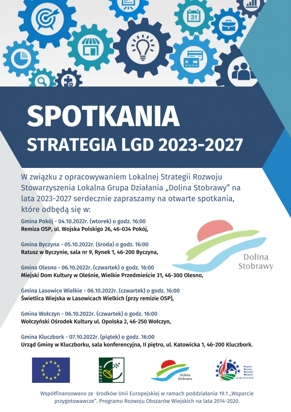 LGD „Dolina Stobrawy” informuje