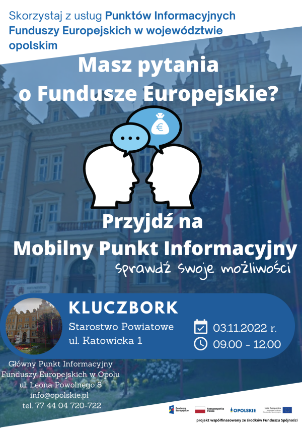 Dyżur specjalisty ds. Funduszy Europejskich