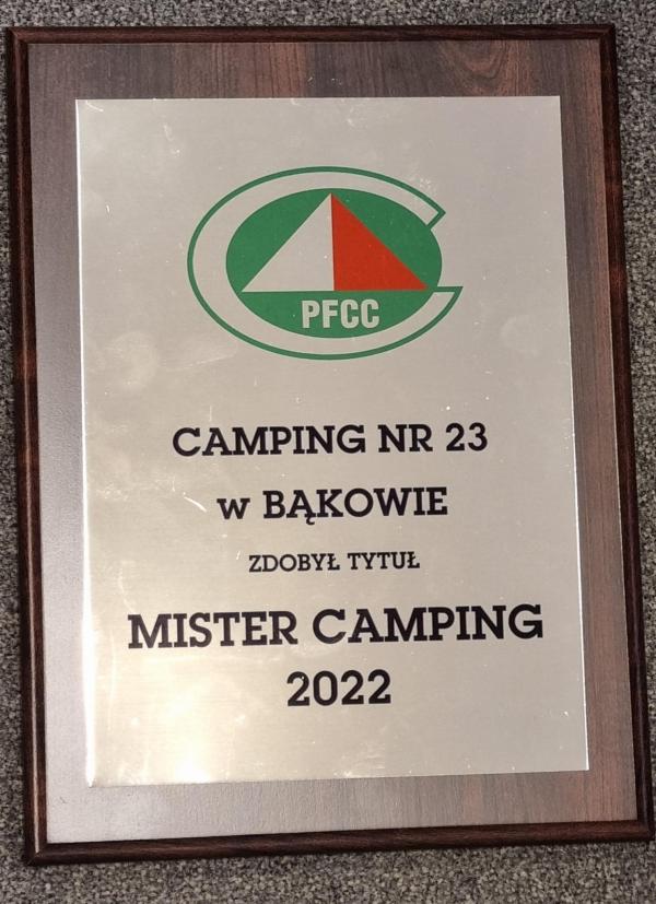 Camping Bąków po raz kolejny najlepszym kempingiem w swojej kategorii w Polsce!