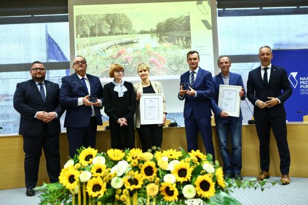 Gmina Kluczbork laureatem konkursu Najlepsza Przestrzeń Publiczna Województwa Opolskiego