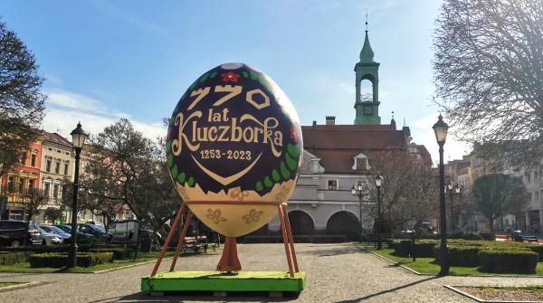 Wielkanocne Jajo na kluczborskim Rynku