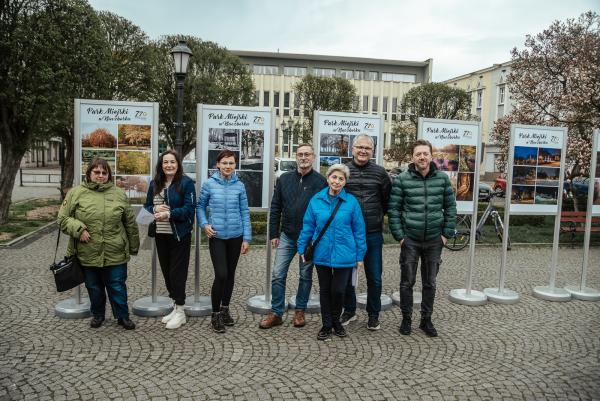 Otwarcie wystawy fotograficznej "Park Miejski w Kluczborku"