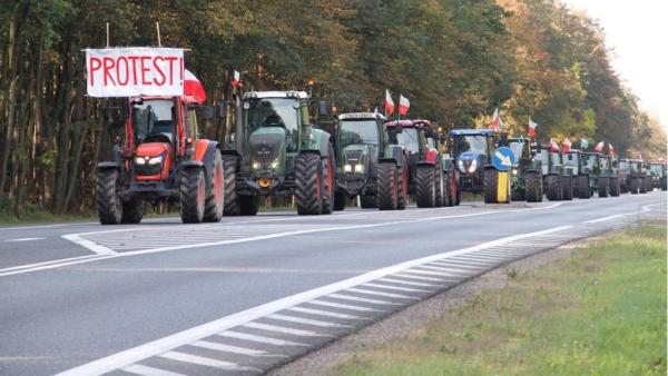 UWAGA! Ogólnopolski Protest Rolników Powiatu Kluczborskiego! UTRUDNIENIA W RUCHU!