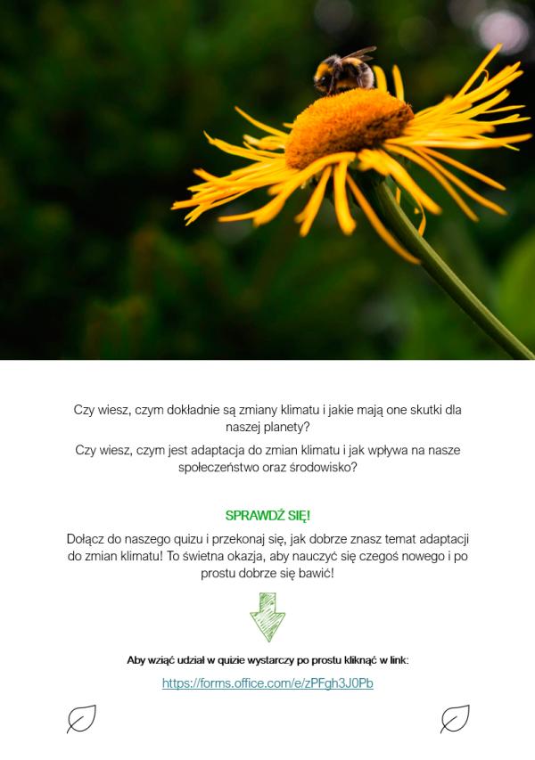 Zielona Przyszłość - Quiz o Adaptacji do Zmian Klimatu