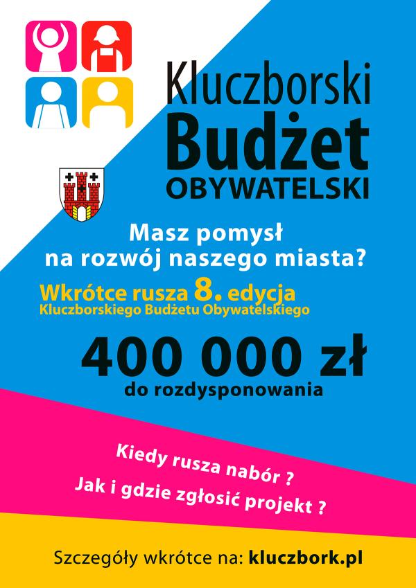 8. edycja Kluczborskiego Budżetu Obywatelskiego