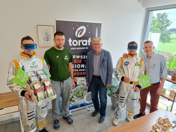 Nasiona z Kluczborka podbijają kosmos!