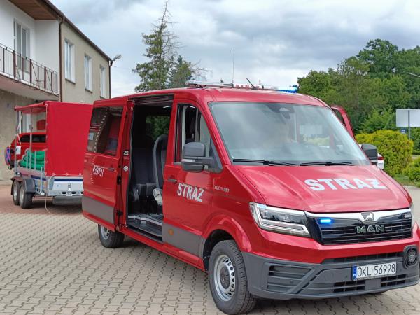 Nowy sprzęt ratowniczy dla OSP Biadacz dzięki wsparciu z Unii Europejskiej