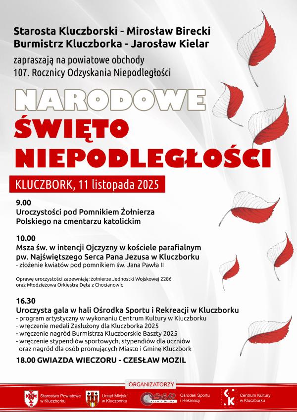 Kluczbork świętuje Narodowe Święto Niepodległości